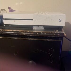 White Gaming Console